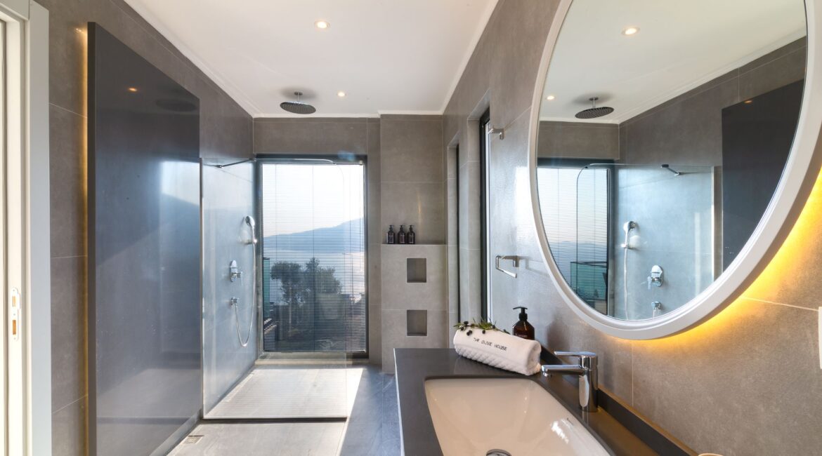 Beautiful bathrooms at the Olive House Kalkan