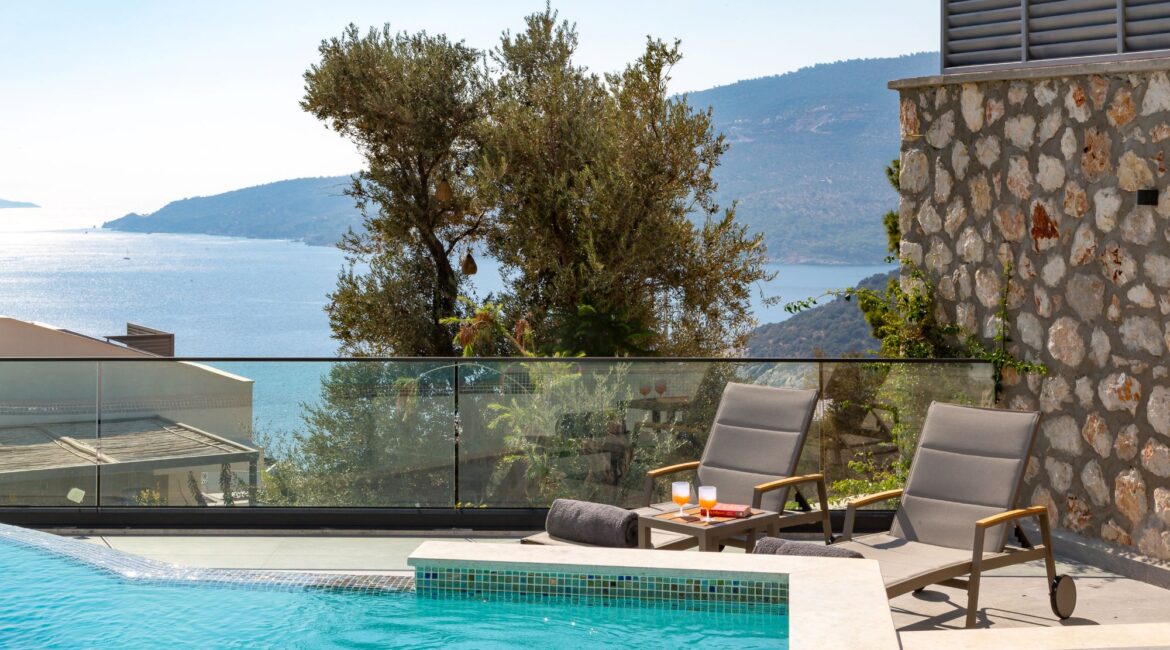 Peaceful corners at the Olive House in Kalkan Turkey