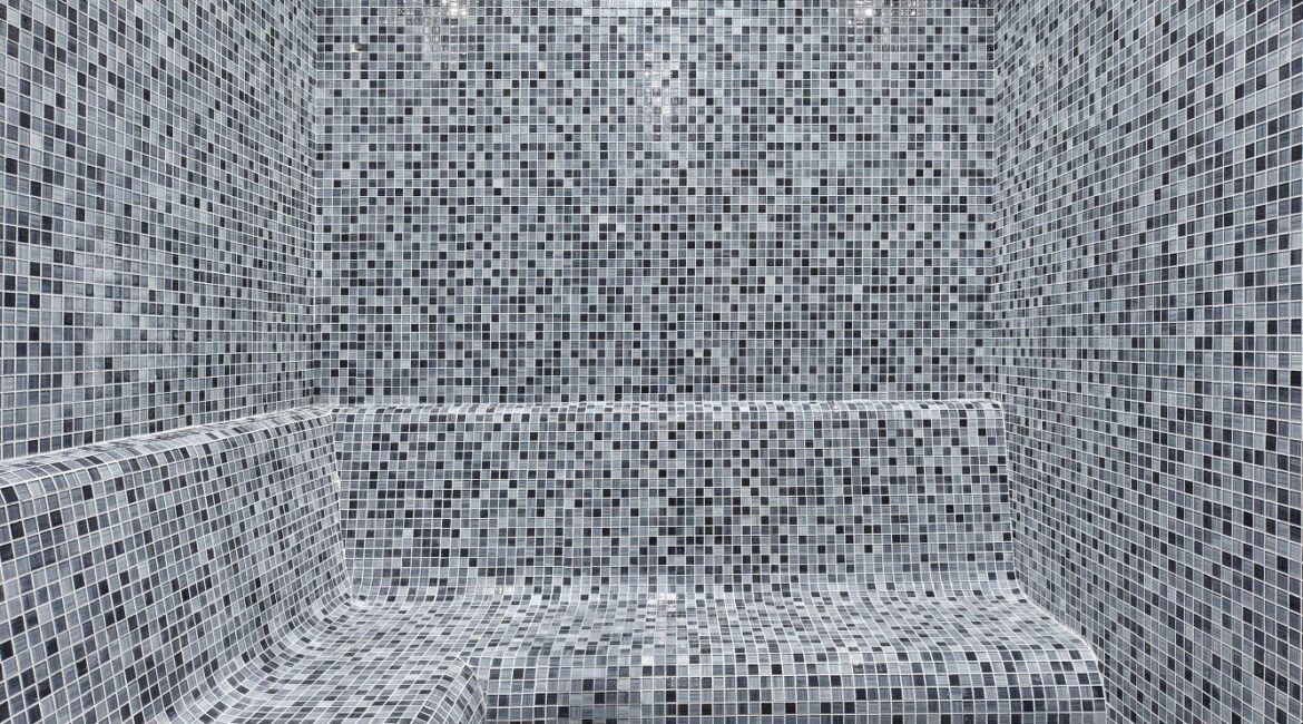 Steam bath at Sanitas Spa & Wellness, Vakko Hotel & Residence Nisantasi Istanbul.