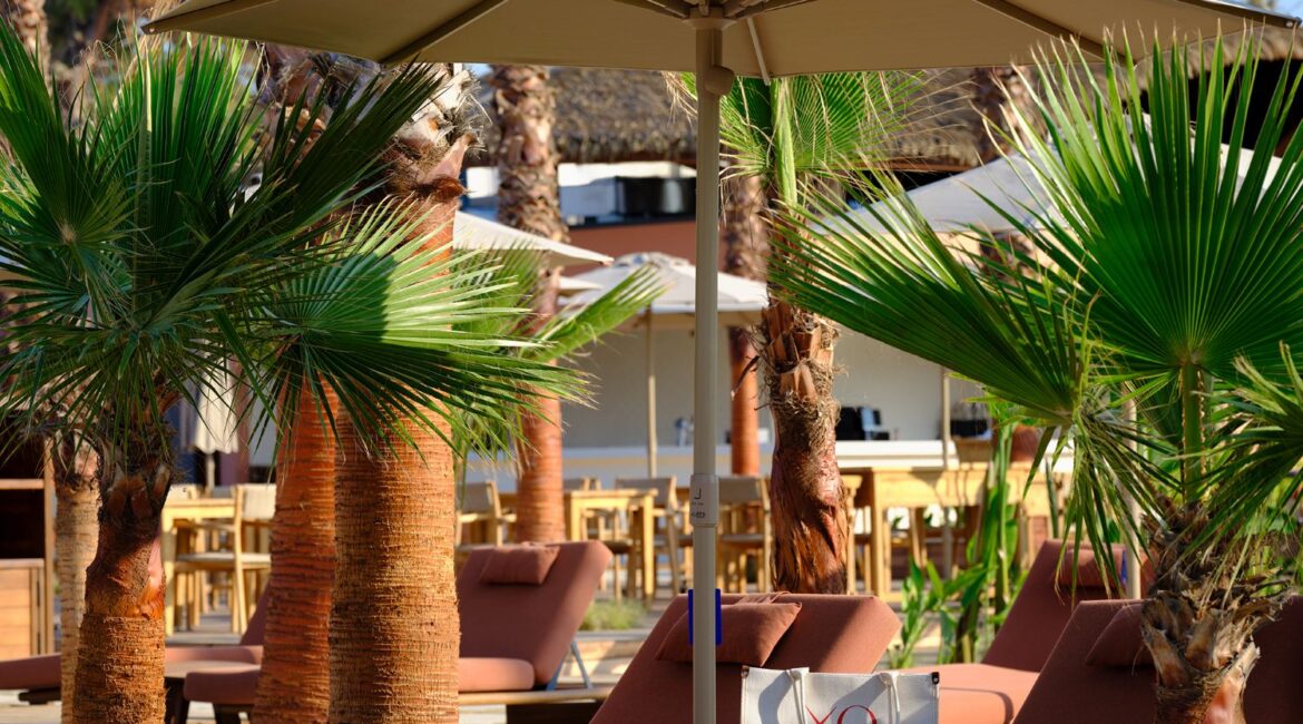 Beautiful quiet corners on the beach at XO Cape Arnna