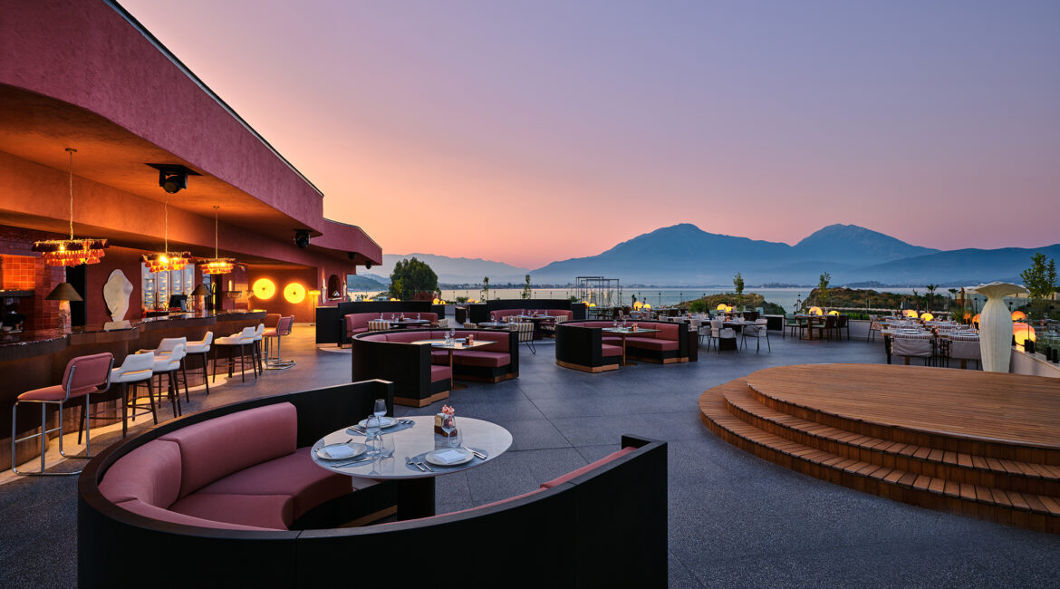 Mucho Gusto steakhouse restaurant at XO Cape Arnna resort