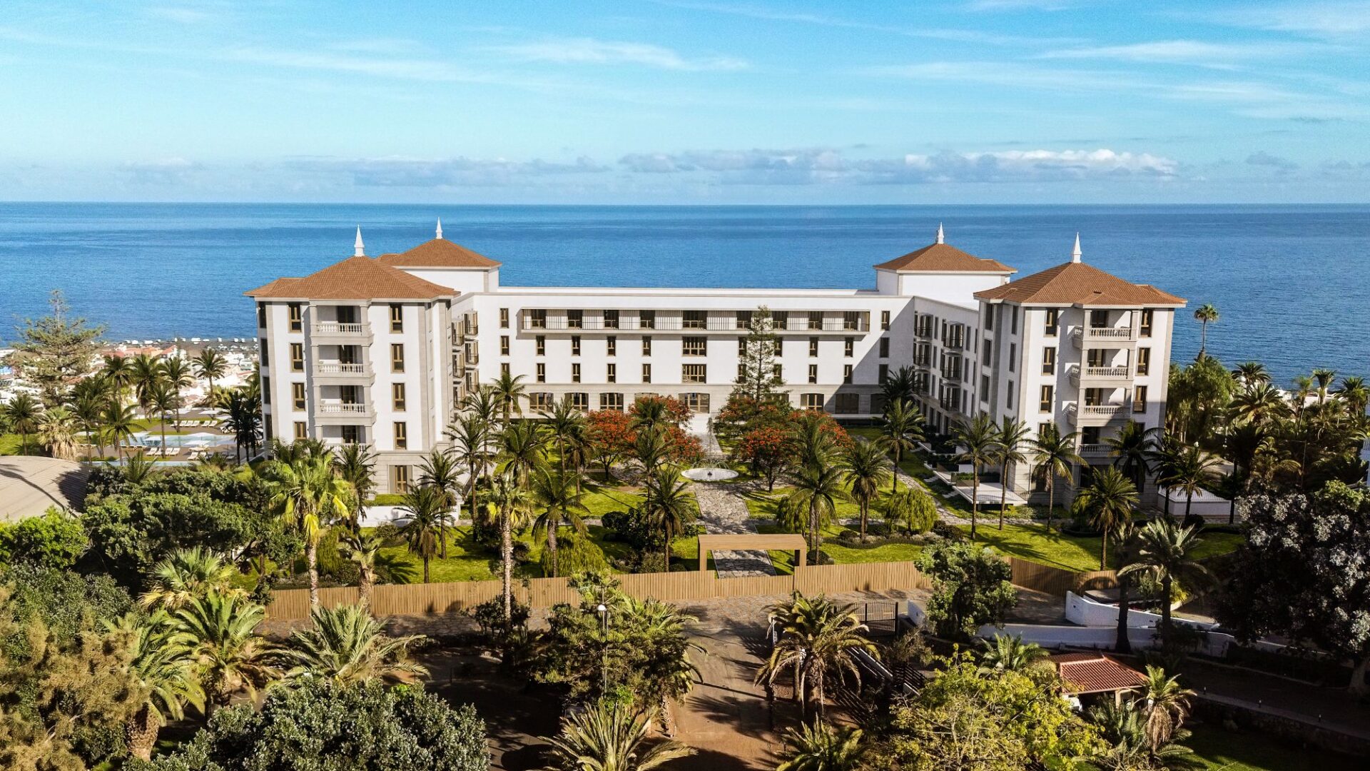 Gran Hotel Taoro in Puerto de la Cruz, north Tenerife overlooking the Atlantic Ocean