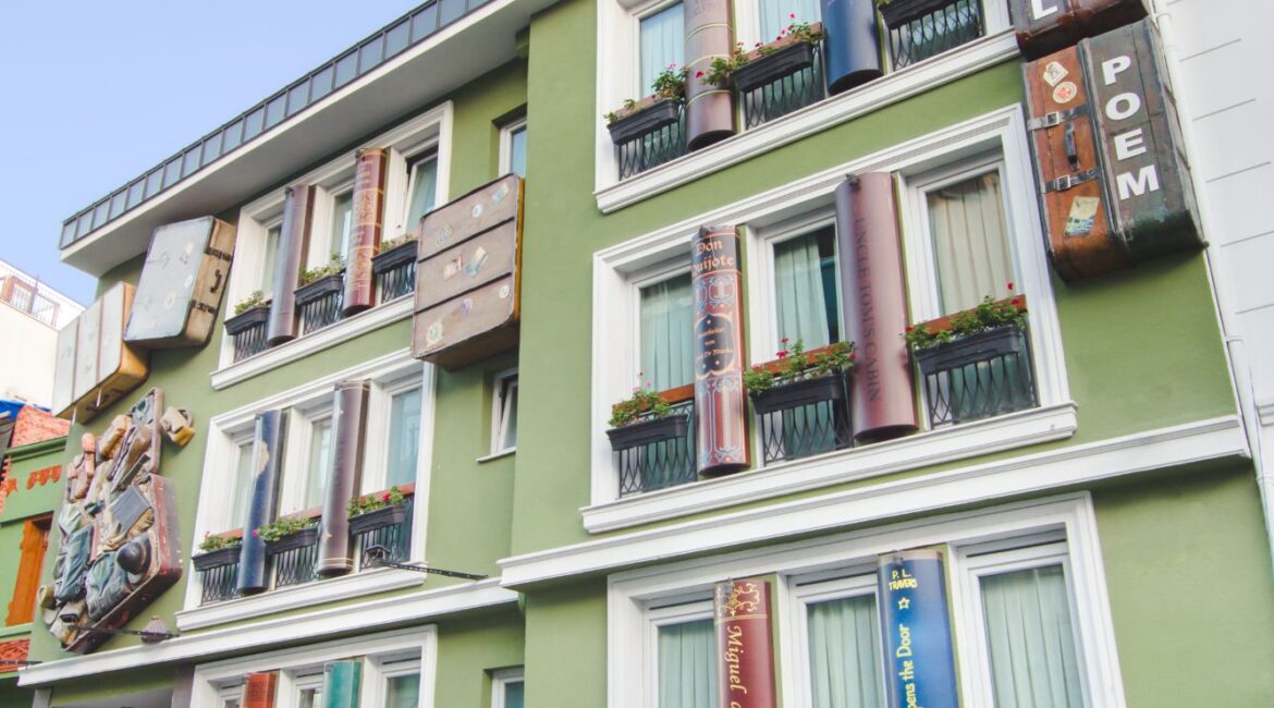 Exterior of Hotel Poem in Sultanahmet, Istanbul, with traditional façade and central location