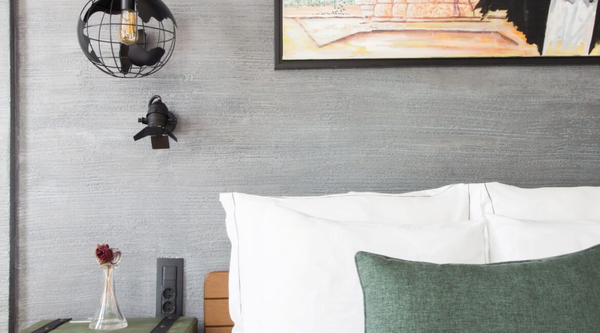 Elegant superior room at Hotel Poem in Istanbul with curated wall art