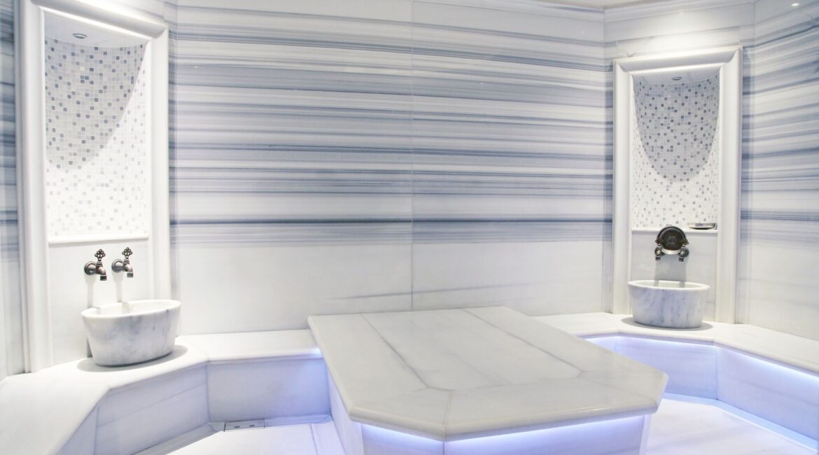 Traditional Turkish hammam at Pera Palace Hotel Istanbul