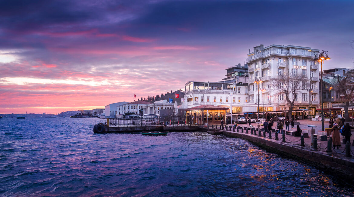 Waterfront view of The Stay Bosphorus in Ortakoy Istanbul