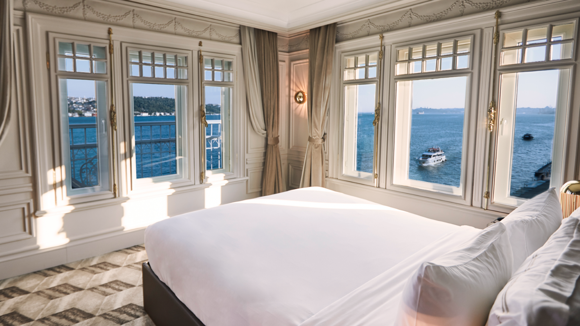Penthouse suite with panoramic Bosphorus views at The Stay Bosphorus