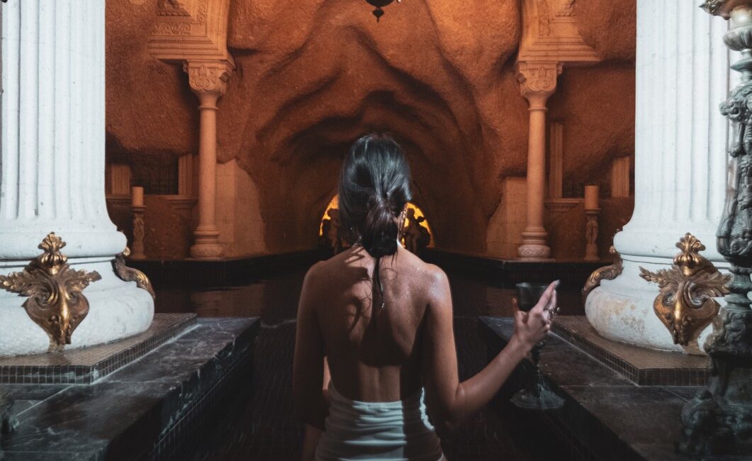 Inferno Spa indoor swimming pool at Sacred House Cappadocia in Urgup